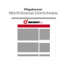 Megabanner 980x90 desktop - 320x50 movil